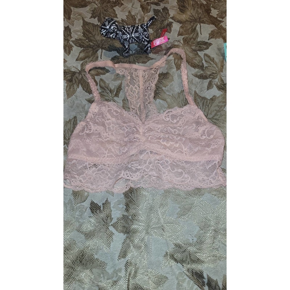 Pink by Victoria's secret lace Bralette